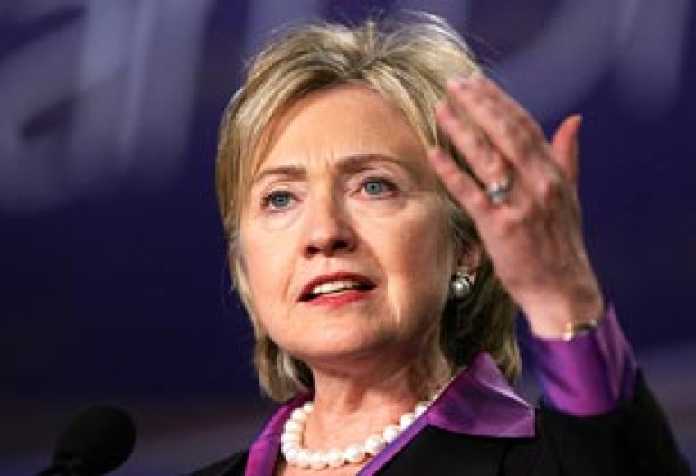 US Secretary Clinton to visit Armenia early next month