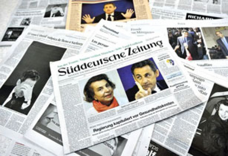 Sarkozy dismisses 'shameful' Bettencourt donation claim