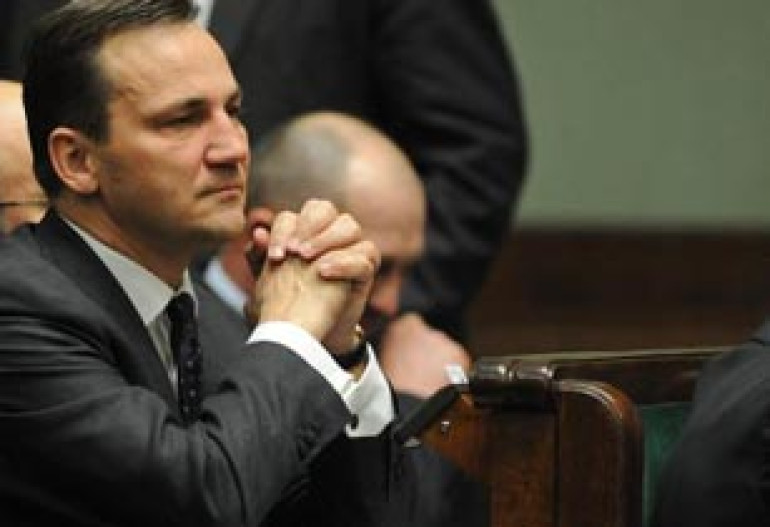 Polish Foreign Minister Sikorski is in Armenia