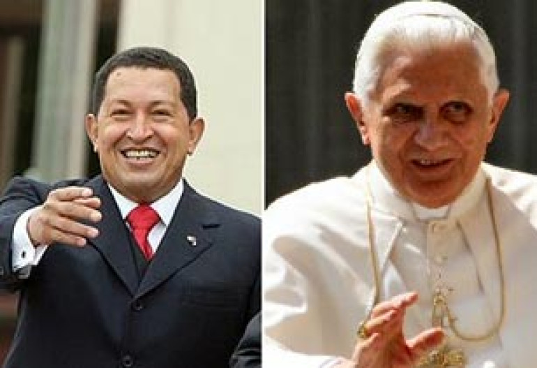 Pope 'isn't Christ's embassador on earth,' says Chavez: Venezuela to review ties with Vatican  