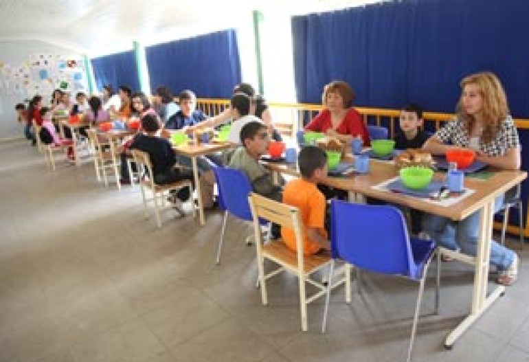 Orange helps Aparan summer recreation camp host children with autism 