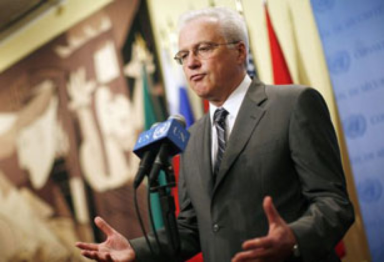 Kosovo will not join UN, says Russia's envoy to UN Vitaly Churkin