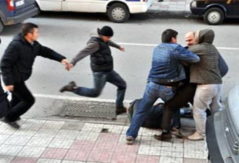 Turks beat Georgian tourists 