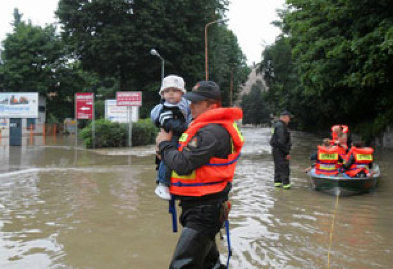 Flash floods strike central Europe, killing at least 15