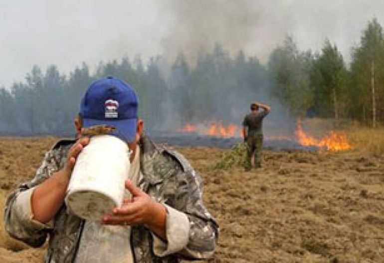 Climate change 'partly to blame' for sweltering Moscow  