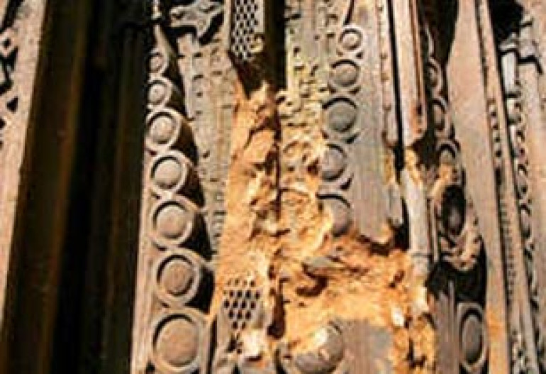 Armenian church vandalized
