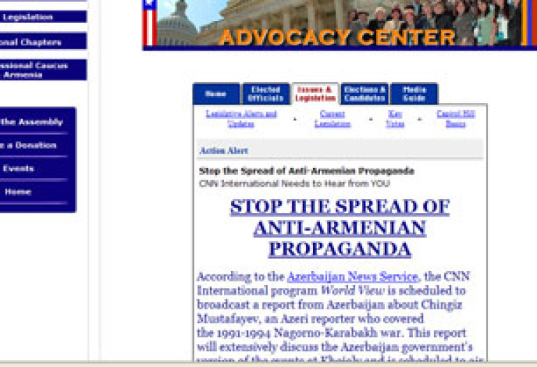 Stop the spread of anti-Armenian propaganda! 