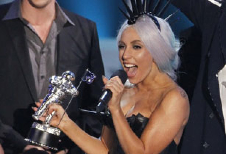Lady Gaga's grand MTV VMAs entrance