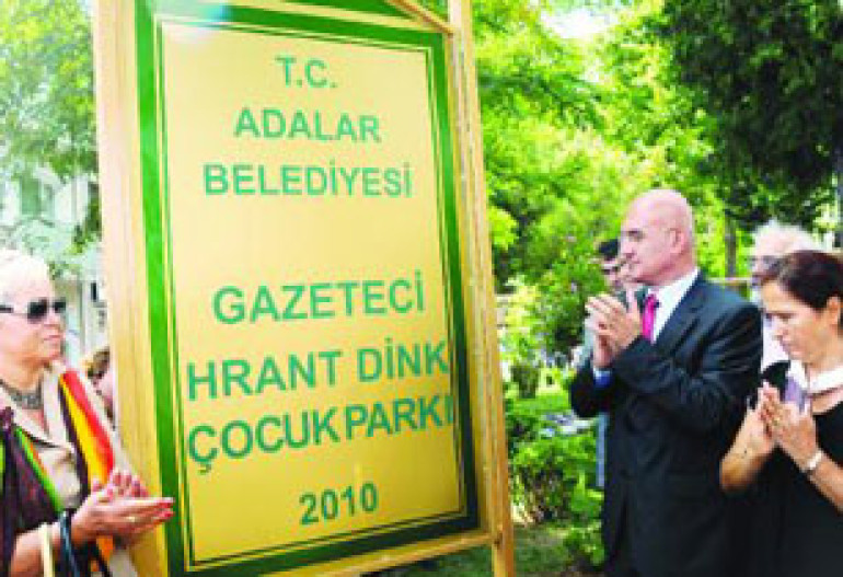 Park on Istanbul's islands named in Hrant Dink's honor