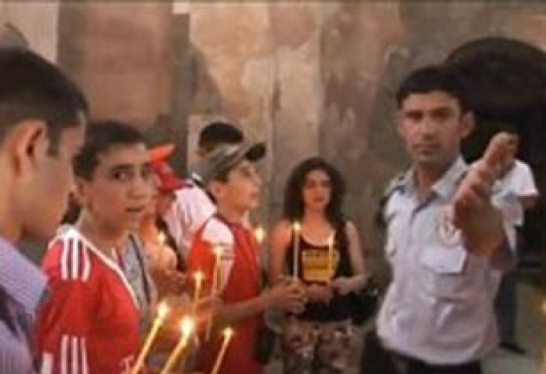 Armenian children visiting Sourb Khach address open letter to Turkish PM Erdogan 