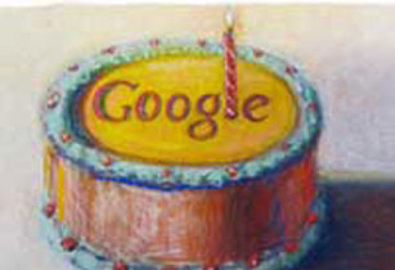 Google celebrates birthday with new doodle