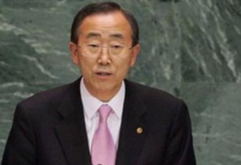 Karabakh conflict must be solved through dialogue and peaceful: Ban Ki-moon 