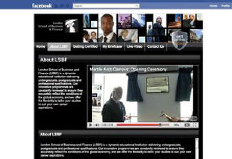 London School of Business and Finance offers free MBA on Facebook 