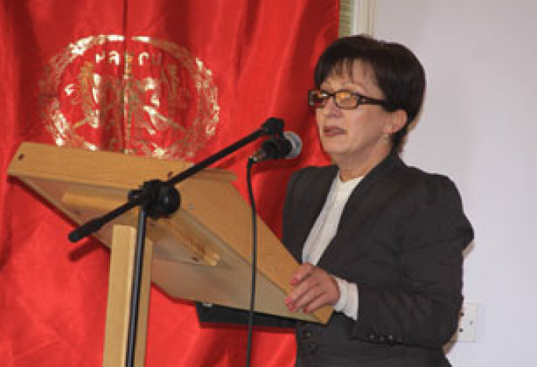Lyudmila Sargsyan declared as leader of Hunchakyan party