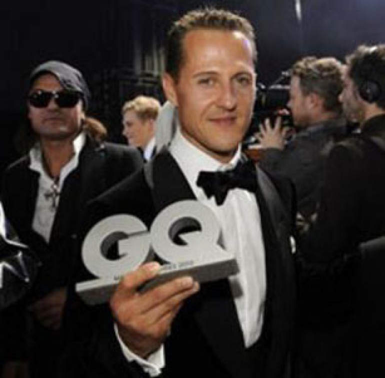 GQ awards Man of Year title to Schumacher
