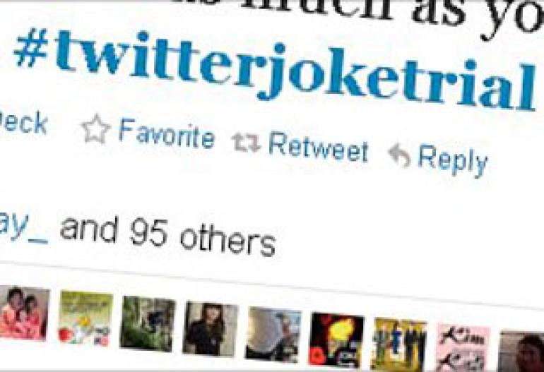 Twitter anger over bomb tweeter