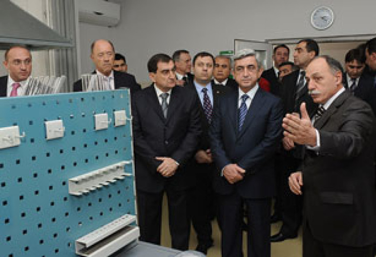 Acid battery plant opens in Armenia