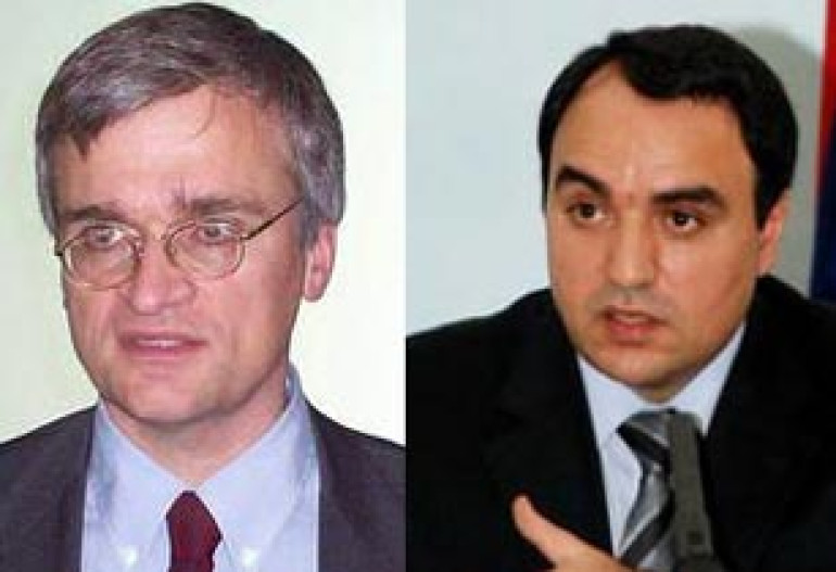 Arthur Baghdasaryan and Peter Semneby discuss Karabakh conflict 