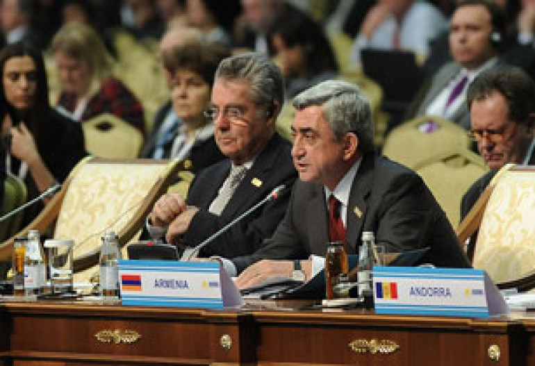 Serzh Sargsyan: In case of aggression, Armenia will recognize Artsakh 