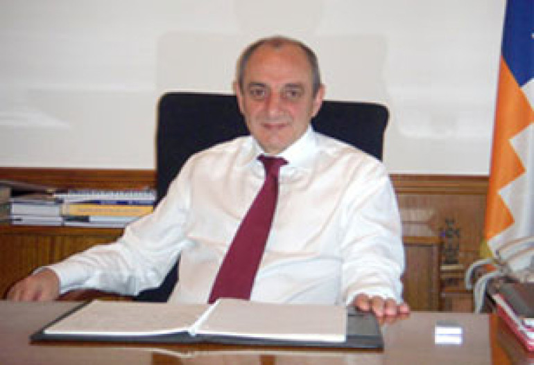 Nagorno Karabakh president receives officials from Europe