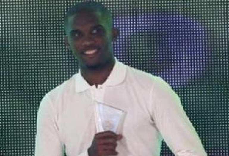 Eto'o recognized as Africa's footballer of the year