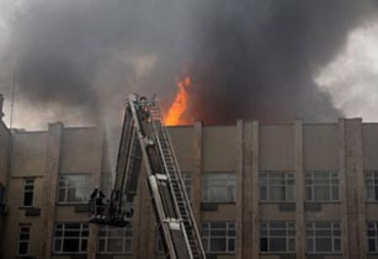 Fire in Istanbul Armenian hospital causes no human losses