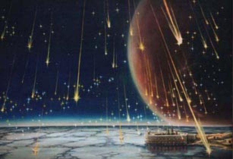 В новогоднюю ночь жители Земли увидят звездный дождь