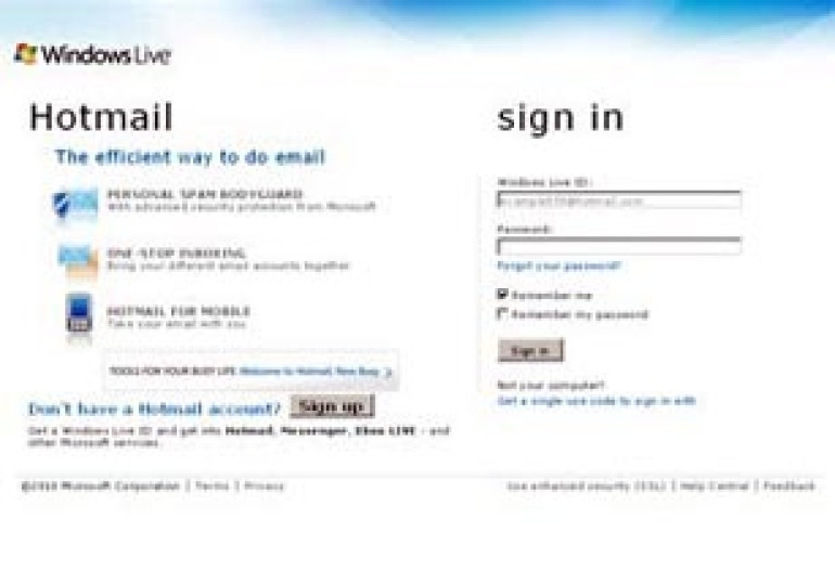Пользователи Hotmail пожаловались на исчезновение писем
