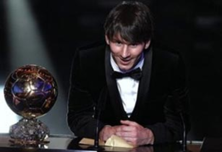 Lionel Messi wins Fifa world player award  