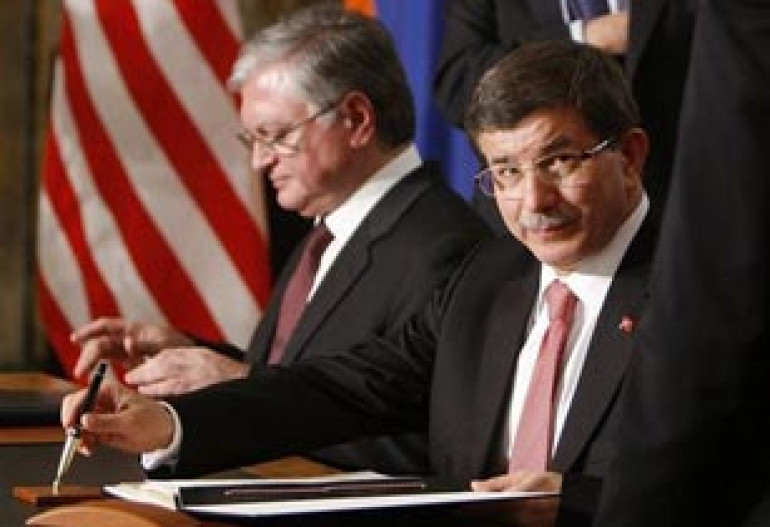 Monument to Humanity is Turkey's internal affair – Davutoglu 