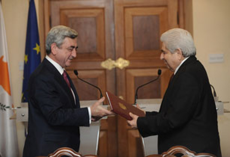 Joint declaration on bilateral relations between the Republic of Cyprus and the Republic of Armenia