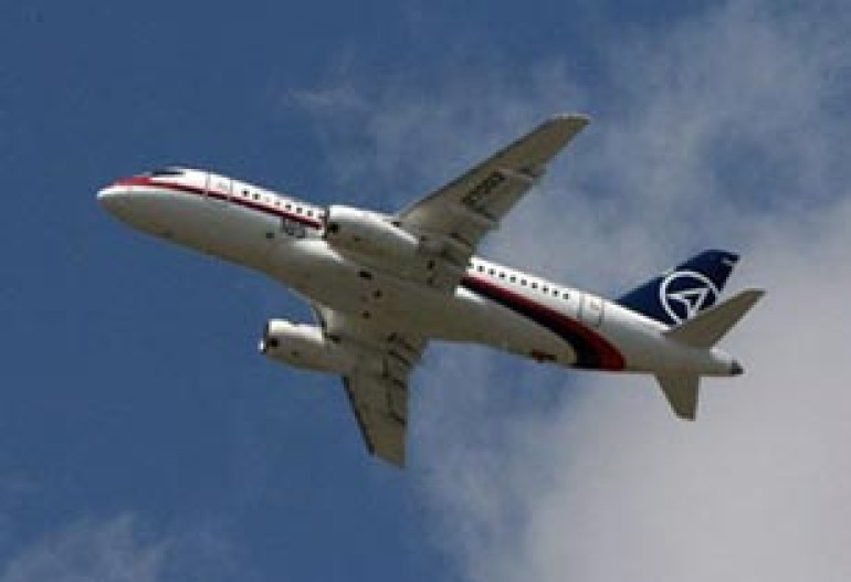 «Армавиа» назвала первый серийный Superjet 100 в честь Гагарина
