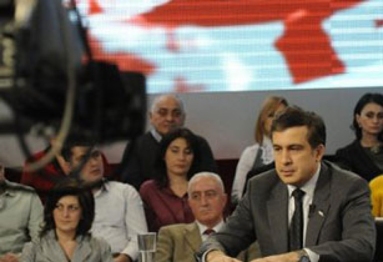 Georgian president compares Russia to crocodile