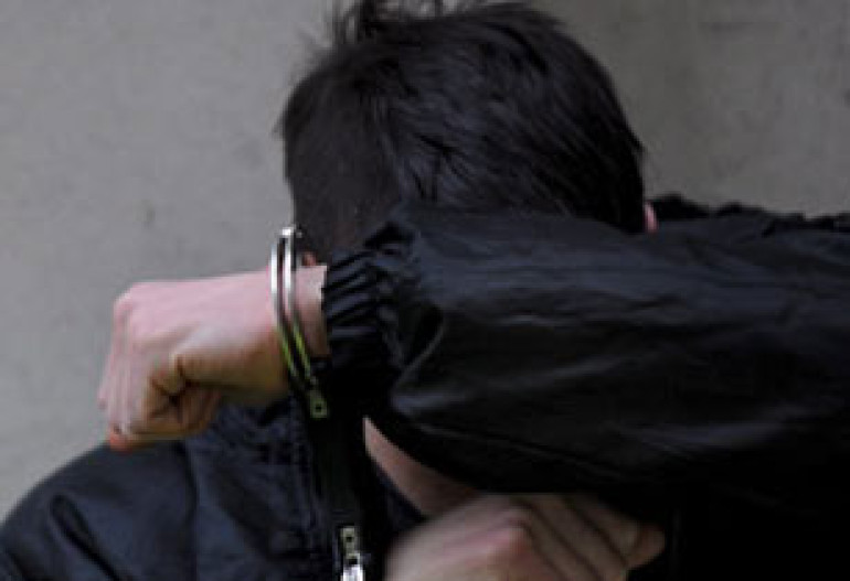 Senior-ranked officer, son arrested on battery charges