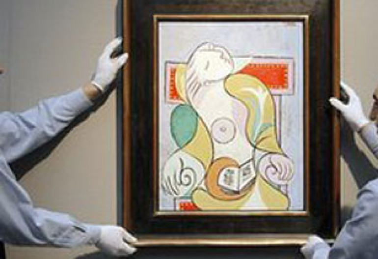 Picasso painting La Lecture up for auction