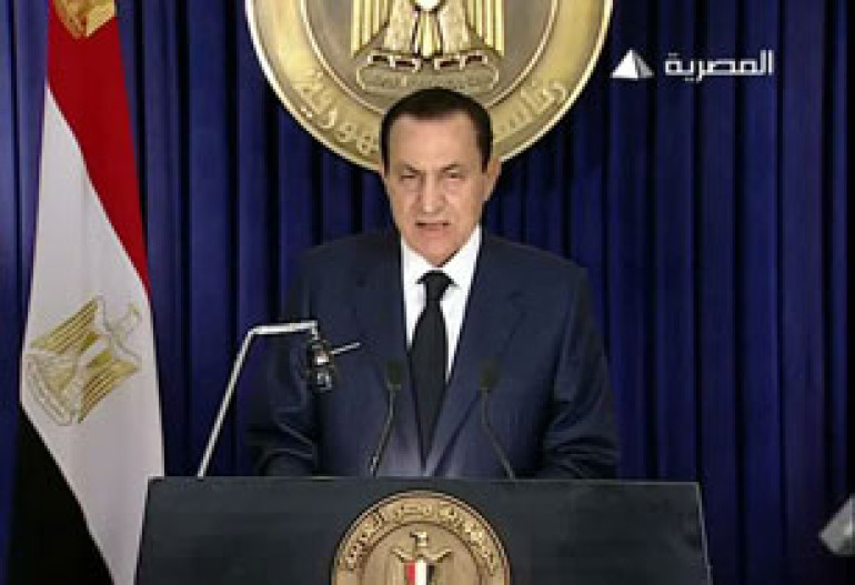 Egyptian president vows to quit in September