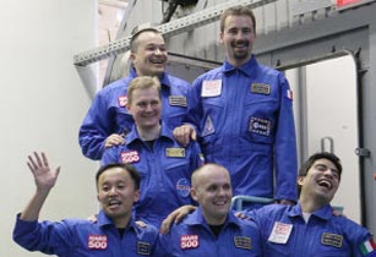 «Марсианский корабль» совершил «посадку» на «Красную планету»