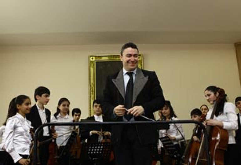 Максим Венгеров провел в Консерватории Еревана мастер-класс