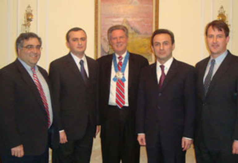 Frank Pallone awarded 'Order of Honor' by Armenia