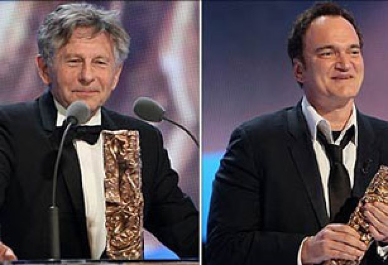 Polanski and Tarantino feted at French film awards