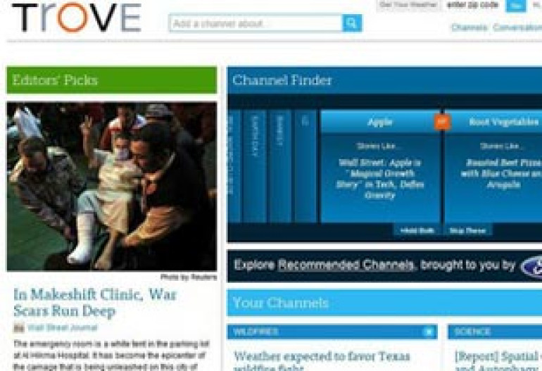 The Washington Post launches personalized news site Trove