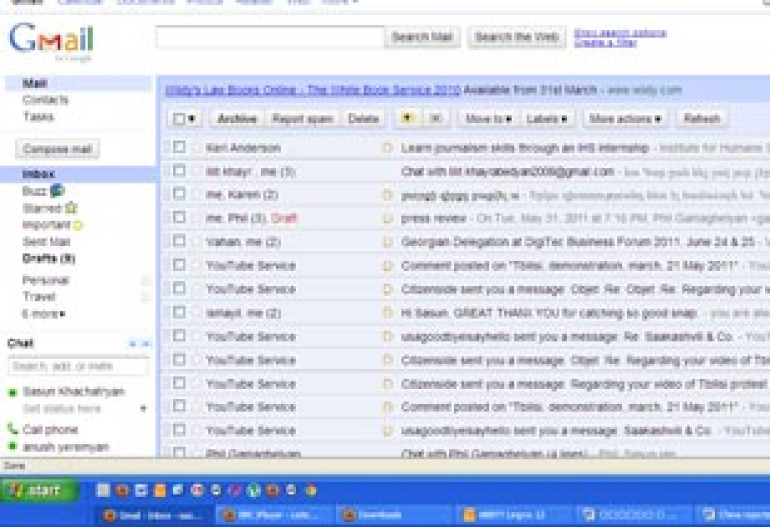 China rejects Gmail spying claims