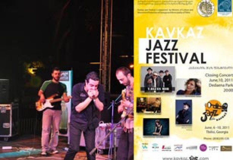 Армянский «The Crossroads Blues Band» принял участие в фестивале «KAVKAZ JAZZ 2011» в Тбилиси