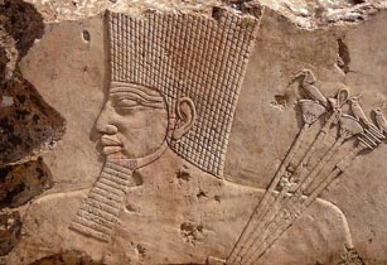 Egypt: Large inscribed limestone blocks unearthed