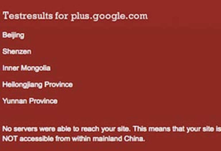 China 'blocks' newlly-launched Google+