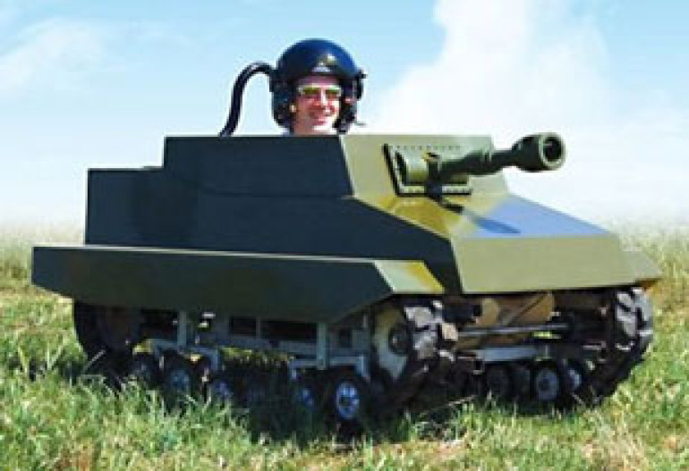Russia makes remote-controlled small tank 