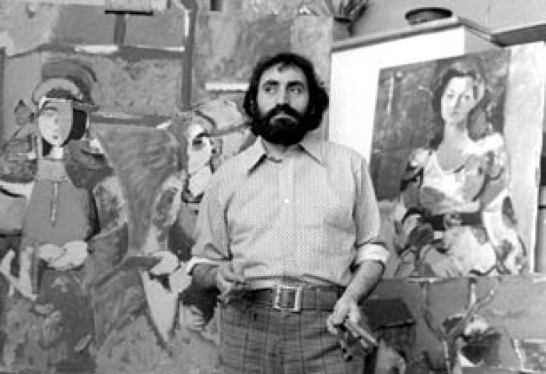 Minas Avetisyan's frescos remain in Gyumri