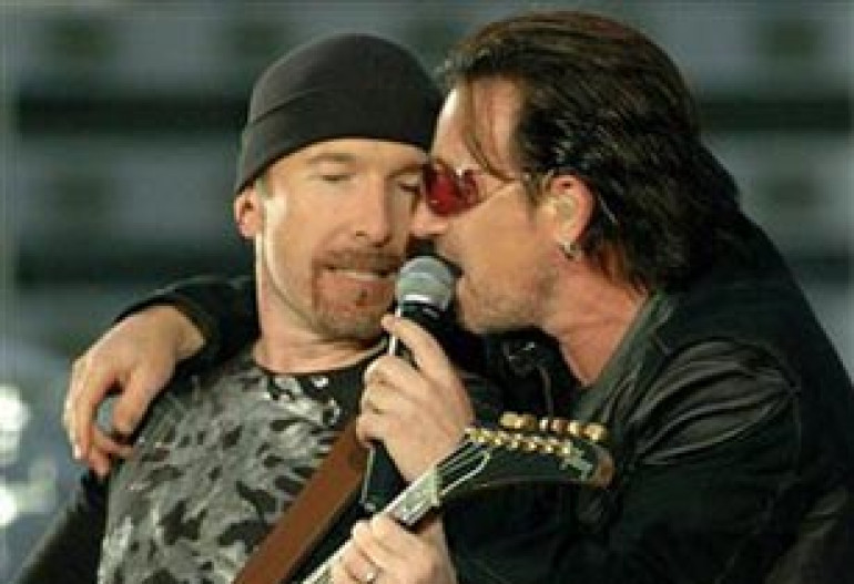 Музыканты U2 стали лауреатами премии Люди года