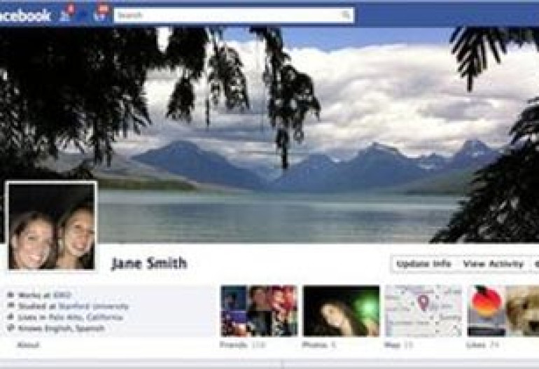 Facebook focuses on media sharing and adds timeline