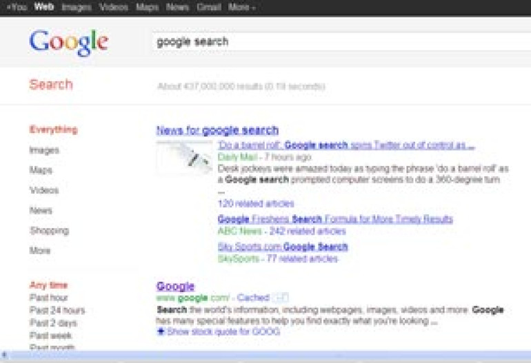 Google updates search engine for fresher results
